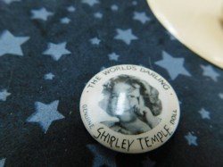 shirley temple 13 blue pin